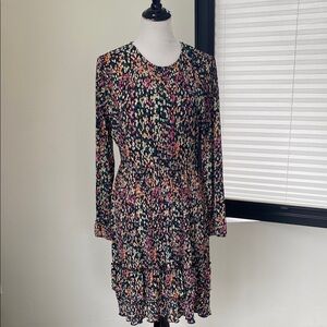 JDY Floral Long Sleeve Dress